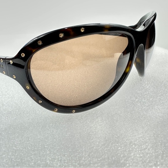 Ralph Lauren 7571/STS Oversized Rhinestone Sunglasses with Case – Early 2010s - Picture 9 of 12